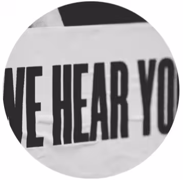 We hear you